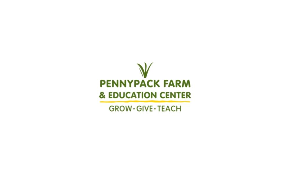 Pennypack Farm & Education Center logo which features green text with a yellow outline